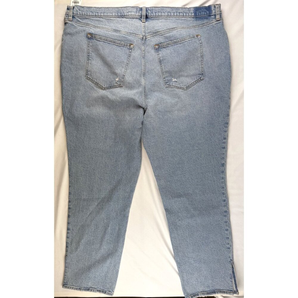 NWT Abercrombie & Fitch  Curve Love  Ultra High Rise The 90’s Straight Size 37/ - Picture 4 of 13